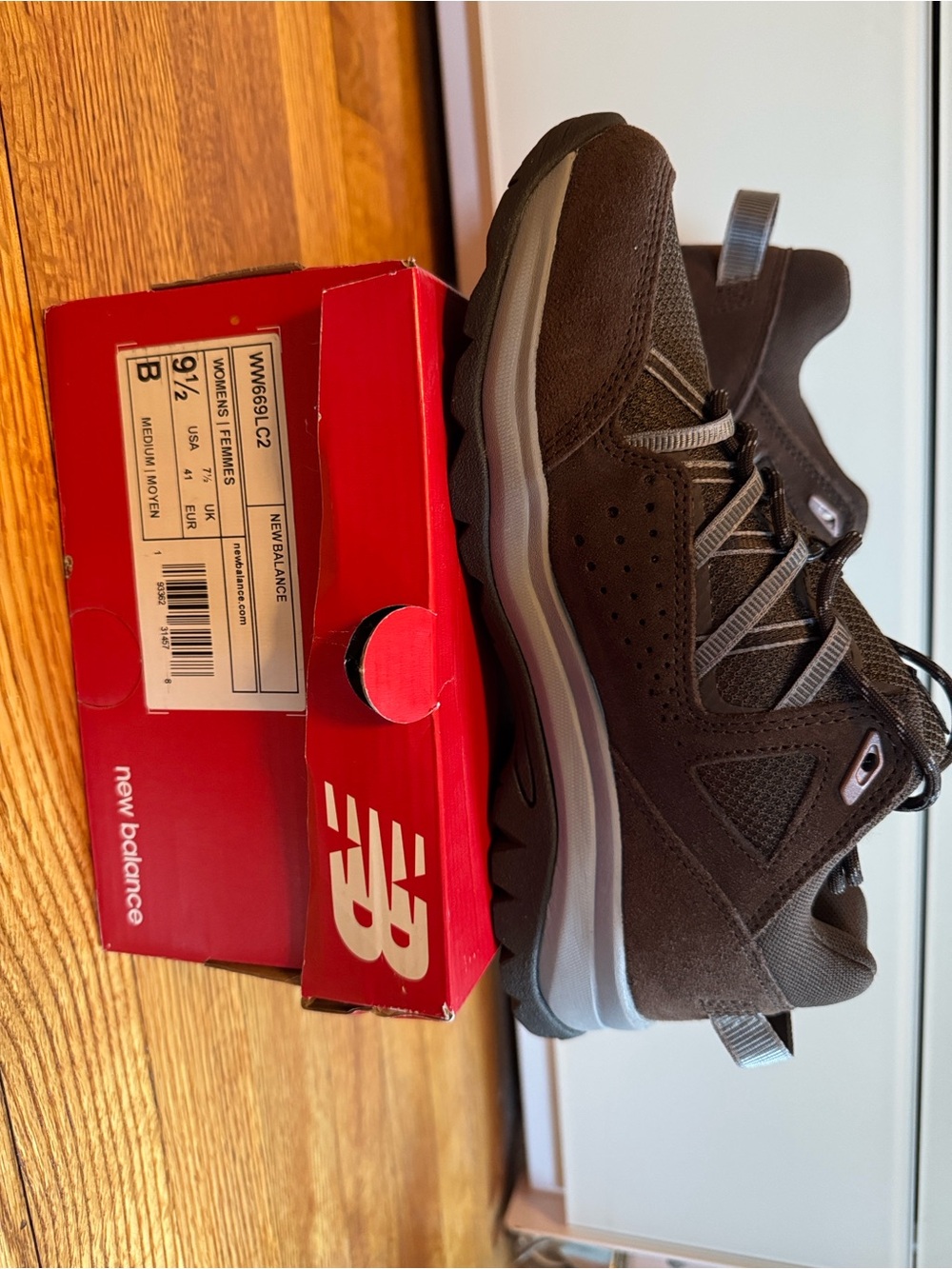 New Balance Brown and Gray women’s Trail Trainer/hiking